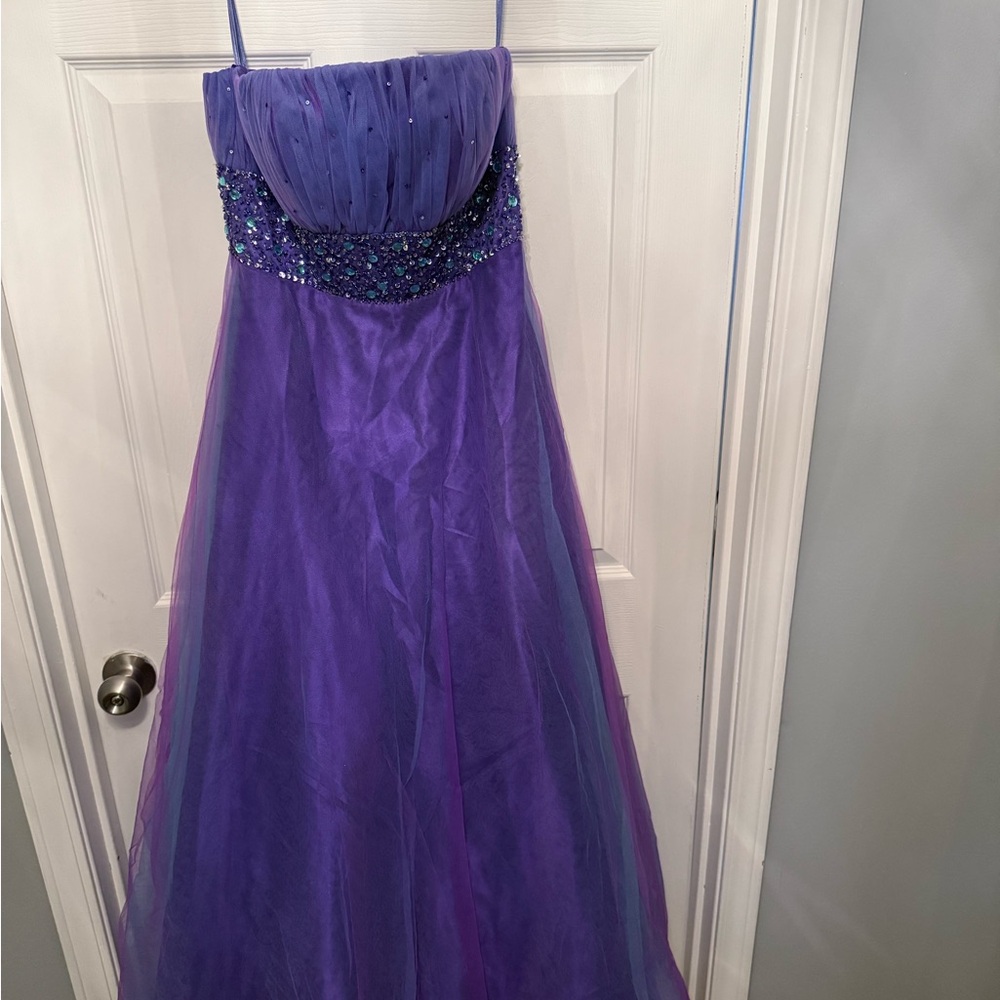 Elegant Purple Dress